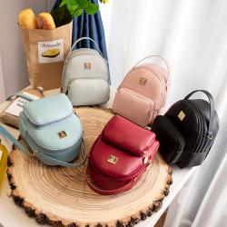 Gelory Wholesale cross-border little girl handbags pu leather backpack crossbody bags