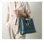 Large Capacity Shoulder Crossbody Bag Pure Color Womens Bags High Quality Luxury Pu Women Shoulder Bag