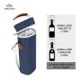 Single Wine Cooler Bags with Shoulder Strap and Carry Handle for Wine Tasting Travel Park Beach