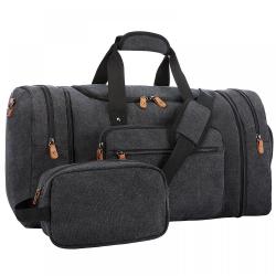 LOVEVOOK hot sale unisex Duffle bags Airplanes Overnight Carry handbag with Shoe Compartment weekend Toiletry Travel Bags