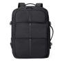 17-Inch Expandable Nylon Laptop Backpack Large 39L Capacity Customized Logo Waterproof Independent Shoe Compartment Computer Bag