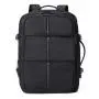 17-Inch Expandable Nylon Laptop Backpack Large 39L Capacity Customized Logo Waterproof Independent Shoe Compartment Computer Bag