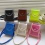 custom phone crossbody handbag PVC transparent casual shoulder bag fashion mini handbag messenger bag