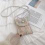 Wholesale Cheap Price Fashion Girls Purse Mini Handbags Latest Trendy Women Crossbody Straw Bag