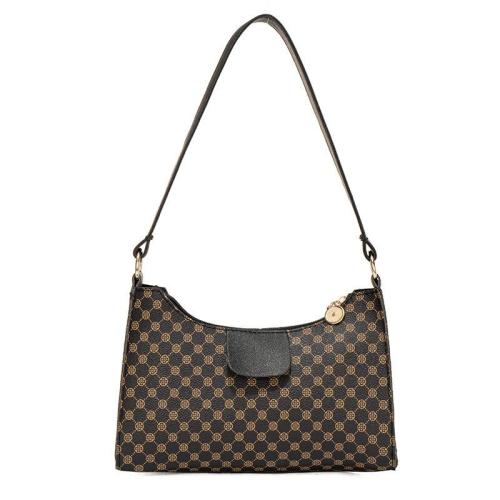 2024 New Fashion Women's Retro Shoulder Bag Printed Underarm Cross Border Small Bag Wholesale