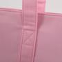 RTS New Products Bright Waterproof  Nylon Women Pink Tote Bag Fashion Ladies Hand Bags Luxury Reusable Shopping Bag