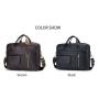 ZWY314 New Men Genuine Leather Briefcase Business Daily Simple Laptop Organizer Wholesale Retro Practical Waterproof Handbag