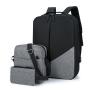 Gelory Travel Business Laptop Backpack 3 In 1 Crossbody Shoulder Bag Laptop Computer Backpack Set With Usb Charging Port