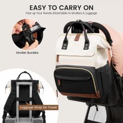 LOVEVOOK custom logo baby nappy bags with Changing pad large travel women laptop backpacks for mom Dads diaper bag backpacks