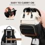 LOVEVOOK custom logo baby nappy bags with Changing pad large travel women laptop backpacks for mom Dads diaper bag backpacks