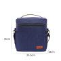 Large Capacity Thermal Insulated Lunch Box Food Picnic Bag Milk Bottle Pouch Cooler Lunch Bag Reusable Cooler Bag