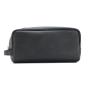 PU leather travel organizer bags toiletry cosmetic bags with hand strap