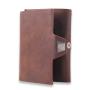 Superb Slim Trifold Wallet RFID Protection Vegan Leather Mini Wallet Thin Card Case With Coin Compartment