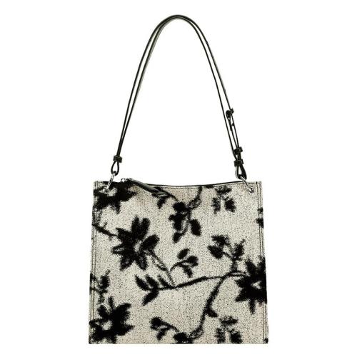 hot sale 2024 new arrival autumn/winter Jacquard  woman large capacity  tote bag new fashion versatile cross bag