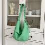 Pleated Canvas Tote Bag Plain Soft Handbag Manufacturer Customize Fashion Casual Taschen CY130