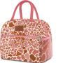 Gelory Hot Selling Lunch Bag Insulated Lunch Cooler Bag Sublimation Tote Lunch Box Container Bag for Women