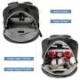 LOVEVOOK 2024 Fashion oem custom wholesale smart laptop backpack bag waterproof school college travel laptop backpack USB cable