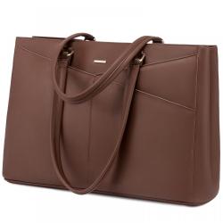 LOVEVOOK 2023 fashion New design ladies high quality pu leather Tote Bag Large Tote Handbag Vintage laptop Briefcase for Women