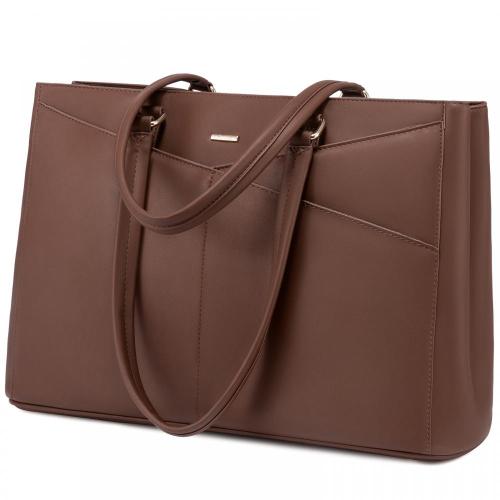LOVEVOOK 2023 fashion New design ladies high quality pu leather Tote Bag Large Tote Handbag Vintage laptop Briefcase for Women