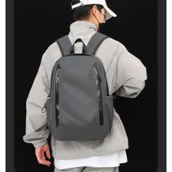 ZWY235 Wholesale Men Cool Nylon Laptop Backpack Daily Travel Outdoor Sport Student Backpack Waterproof Solid Color Shoulder Bag