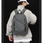 ZWY235 Wholesale Men Cool Nylon Laptop Backpack Daily Travel Outdoor Sport Student Backpack Waterproof Solid Color Shoulder Bag