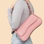 Trendy Ladies Handbags OEM ODM Simple Women Shoulder Bag Ladies Luxury Cluth Purse For Women