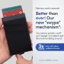 Pop up Card Holder Wallet for Men RFID Blocking Minimalist Wallet Slim Credit Card With Money Pocket Aluminum Metal Card Case