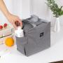 ZR103 Lunch Box Handbag Thermal Insulation Waterproof Bento Bag Thickened Aluminum Foil Large-capacity Work Lunch Bag
