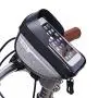 XL084 Imported Hot Sell Sports Travel Bike Bags Polyester Lightweight Phone Saddle Bags Detachable Bicycle Bag