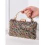 Fashion New Design Women's Evening Bags Handmade Rhinestone Evening Clutch Bags Handbag Women Clutch Small Factory Wholesale