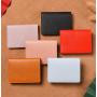HR746 New Fashion Wallet Men Women PVC ID Credit Card Holders Simple Slim Wallet Purse With Snap-Fastener For Men