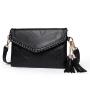Wholesale Vintage Bags for Women Soft Leather Crossbody Shoulder Purses Messenger Handbags Ladies Shoulder Tassel Bag