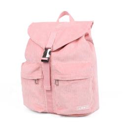 CHANGRONG Custom fashion Lightweight Casual Corduroy pink School laptop backpack for women
