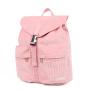 CHANGRONG Custom fashion Lightweight Casual Corduroy pink School laptop backpack for women