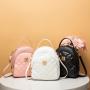 Newest Small Ladies Girls Backpack Nice Design Fashion Women' Shoulder Bags Pu Embroidered Ladies Handbags Customization