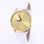 2022 Fashion Leather Woman Wrist Watch Band Quartz Wristwatch Luxury Gold Watch Creative Ladies Quartz digital watches For Women