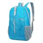 Factory Custom Logo Backpack Bag Hiking Travel Bag 210d Nylon Casual Foldable Back Packs For Men Women