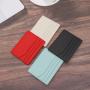 Wholesale Universal Slim Minimalist Front Pocket Wallet Rfid Blocking Credit Card Holder Leather Card Cases With Id Window