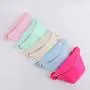 Keymay RTS 12 Colors High Quality Gold Hardware Waterproof Nylon Crossbody Chest Bag Waist Bag Sport Custom Logo Fanny Pack