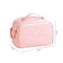Wholesale Customized Waterproof Laser PU Polyester Wash Toiletry Bag Travel Make Up Cosmetic Bag with Zipper Travel-Friendly
