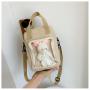 Manufacturer Crossbody Ita Bag Clear Window Pin Display Purse Custom Ita Bag
