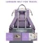 LOVEVOOK 13 14 Inch stylish women cute backpack oem customized wholesale smart kid backpack school bags teenager backpack 2024