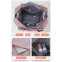 custom logo foldable travel bag waterproof carry on hand large capacity portable woman collapsible weekender sport duffle bags