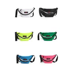 2024 Custom Logo Nylon Fanny Pack Waist Bag For Women Fashion With Two Chains
