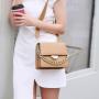 2024 Long Strap Genuine Leather Fashion Ladies Messenger Shoulder  Crossbody Bags Small Handbags For Women Manufacture