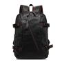 ZWY301 Hot Sell PU Men Vintage Backpack Classic Durable Casual Day Pack Large Capacity Laptop Backpack Sport Travel Shoulder Bag