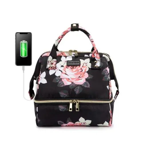 LOVEVOOK  AUTUMN AND WINTER for  famous design waterproofing Multiform and large capacity warmth fashion  canvas PU  backpack