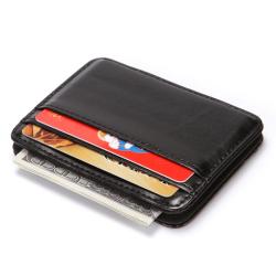 ZHF666 Cross-border Hot Sale Magic Wallet Men's PU Creative Wallet Fashion Wallet Bank Card Package Card Set Factory Wholesale