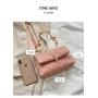 Thread Fashion Korean Square Zipper Handbags China Wholesale PU Ladies Shoulder Bag Small Handbag for Ladies Chain Handbag