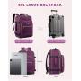 LOVEVOOK 2023 4pc/set multifunctional bag large 40L Fashion Fitness Gym Waterproof Workout Travel Outdoor Duffel Backpack unisex